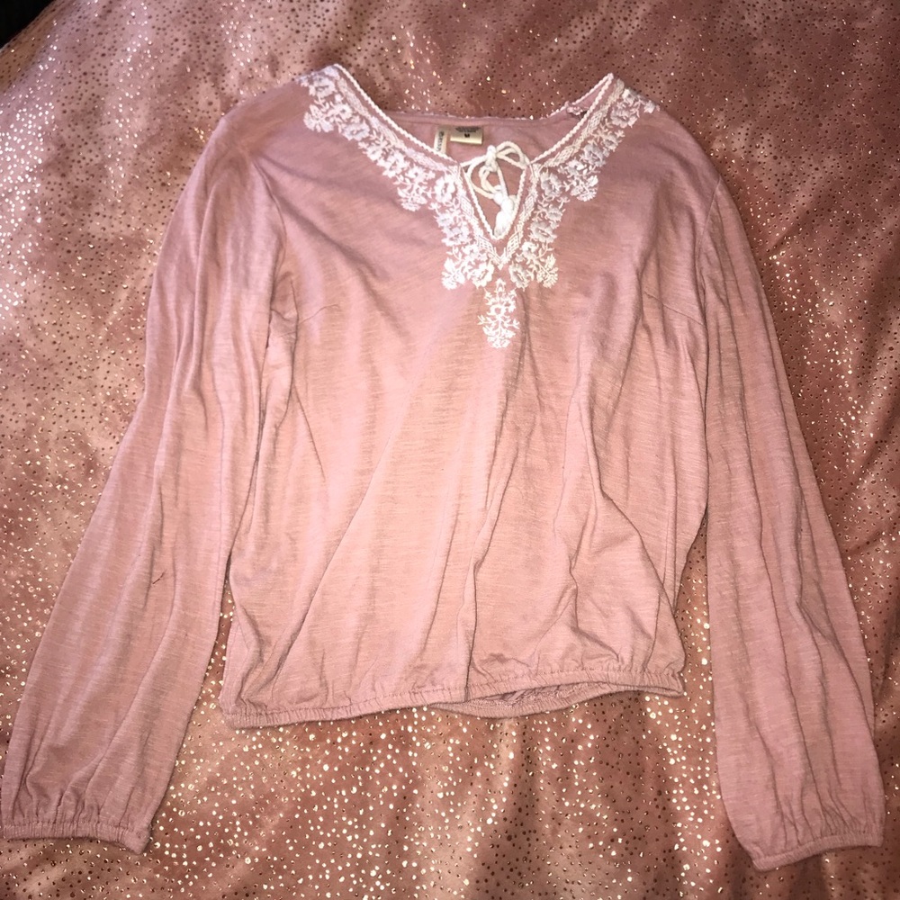 Pretty pink long sleeve